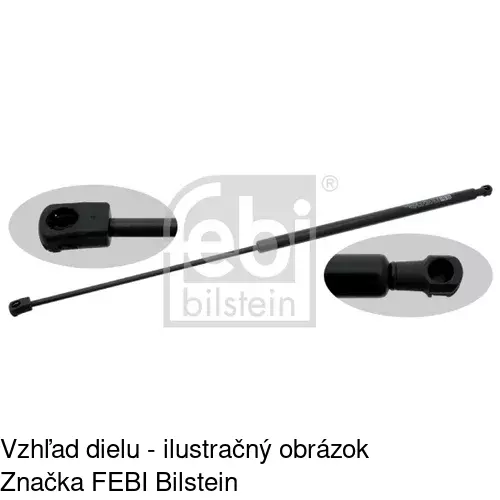 Plynová pružina 2023AS /POLCAR/ - obr. 1