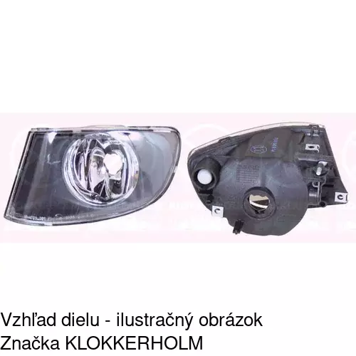 Hmlové svetlo - predné 204129-H /POLCAR/ - obr. 1