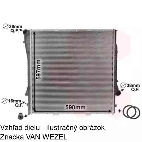 Chladiče vody 205008-3 /POLCAR/ - obr. 5