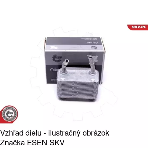 Chladiče oleja 2050L8-1 /POLCAR/ - obr. 5