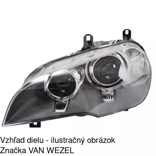 Hlavný reflektor 205109-U /POLCAR/ - obr. 3