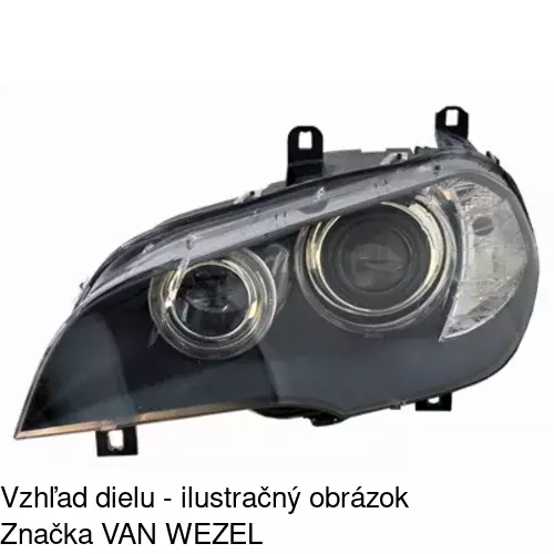 Hlavný reflektor 2051092U /POLCAR/ - obr. 3