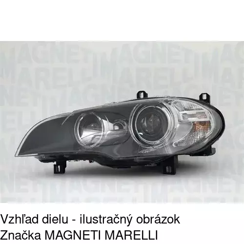 Hlavný reflektor 2053091U /POLCAR/ - obr. 1