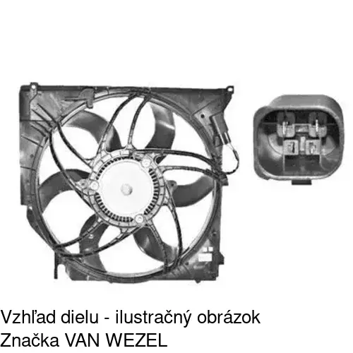 Ventilátory chladičov 205523W1X /POLCAR/ - obr. 5