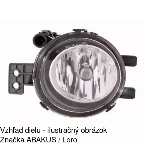 Hmlové svetlo - predné 20C1291E /POLCAR/ - obr. 1