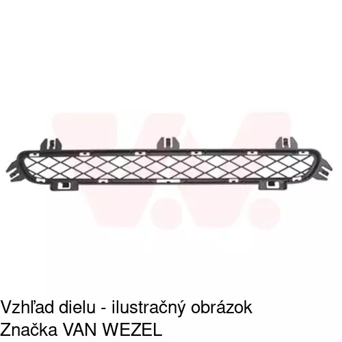 Kryt v nárazníku POLCAR 20X127