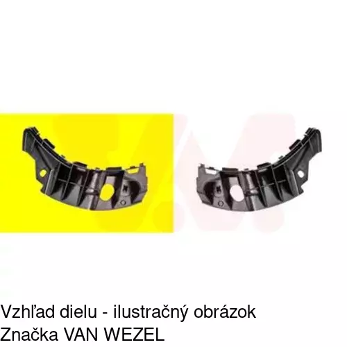 Držiak nárazníka 230107-7 /POLCAR/ - obr. 1