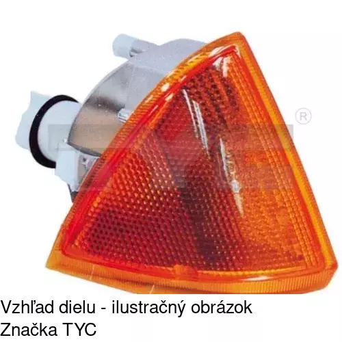 Predná smerovka POLCAR 230420-E