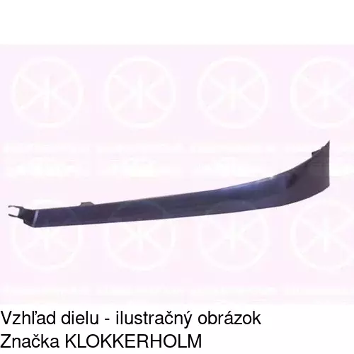 Lišta pod reflektorom POLCAR 230606-1