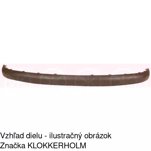 Lišta nárazníka POLCAR 231596-5