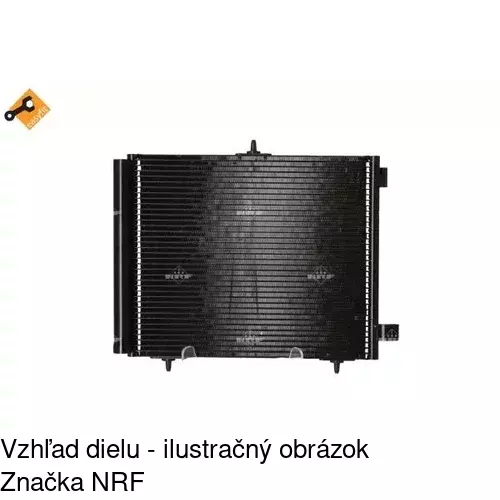 Chladiče klimatizácie 2316K8C2 /POLCAR/ - obr. 2