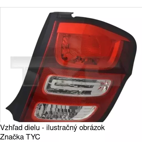 Zadné svetlo POLCAR 2318880E