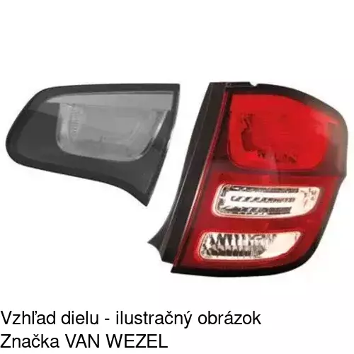 Zadné svetlo 2318880E /POLCAR/ - obr. 4