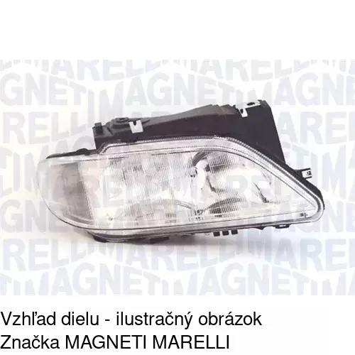 Hlavný reflektor 2326091C /POLCAR/ - obr. 2