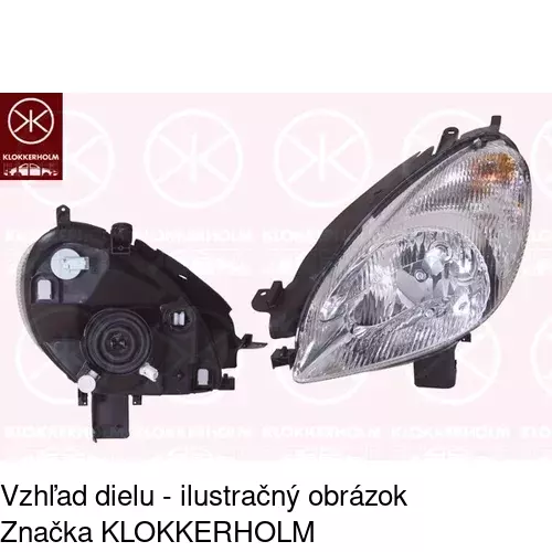 Hlavný reflektor 2327090E /POLCAR/ - obr. 1