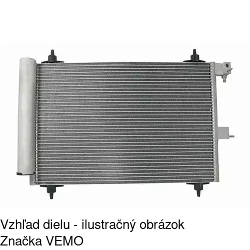 Chladiče klimatizácie 2327K8C1 /POLCAR/ - obr. 3