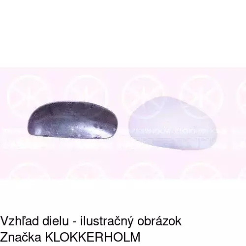 Rám vonkajšieho zrkadla 233255PM /POLCAR/ - obr. 3