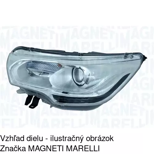 Hlavný reflektor POLCAR 2338091U