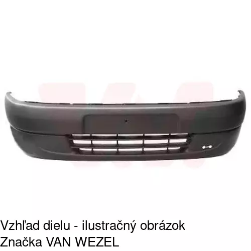 Predný nárazník 235007 /POLCAR/ - obr. 2