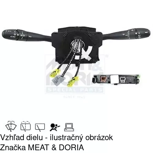 Združený prepínač 2351PZ-2 /POLCAR/ - obr. 2