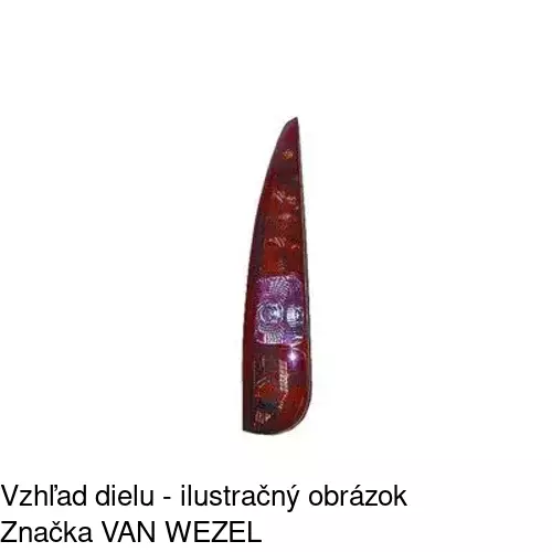 Zadné svetlo 238187-S /POLCAR/ - obr. 2
