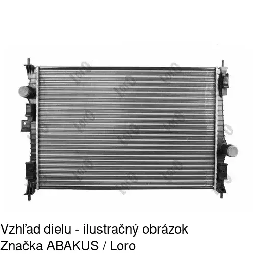 Chladiče vody 23M1081X /POLCAR/ - obr. 3