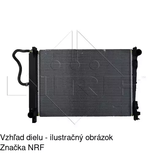Chladiče vody POLCAR 242008A3