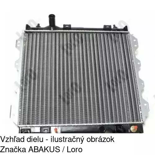 Chladiče vody 245008-1 /POLCAR/ - obr. 1
