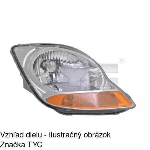 Hlavný reflektor POLCAR 2501102E
