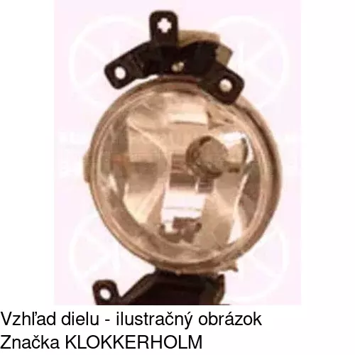 Hmlové svetlo - predné POLCAR 250130-E