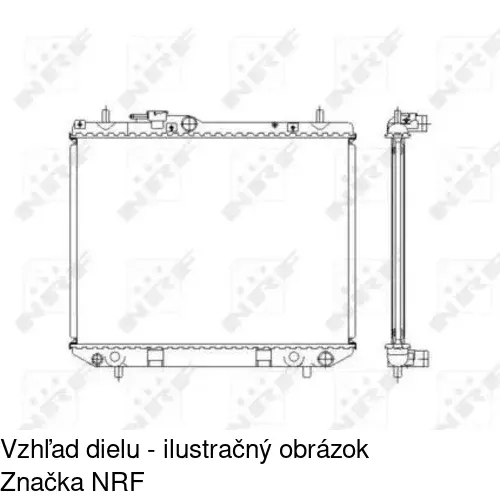 Chladiče vody POLCAR 2620082K