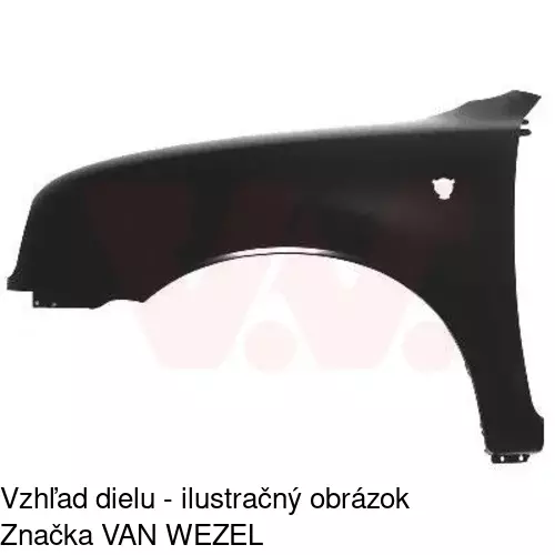 Predný blatník 270502 /POLCAR/