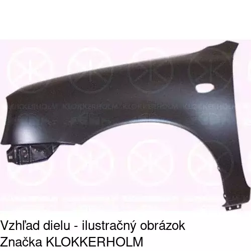 Predný blatník 270602 /POLCAR/