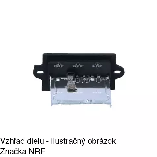 Ovládače klimatizácie POLCAR 2707KST1X