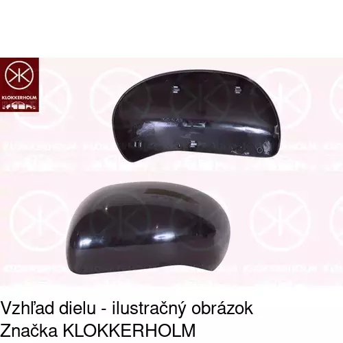 Rám vonkajšieho zrkadla 271354TE /POLCAR/ - obr. 3