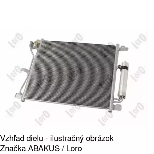 Chladiče klimatizácie 2713K82K /POLCAR/ - obr. 1