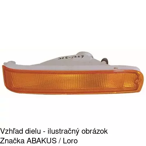 Obrysové svetlo POLCAR 2750201E