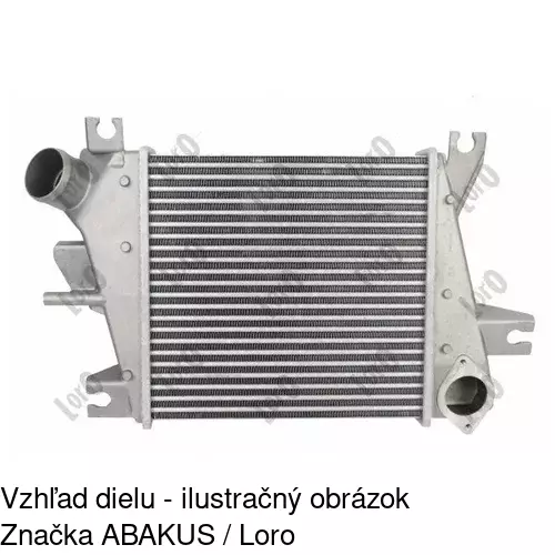 Chladiče vzduchu (Intercoolery) 2751J81X /POLCAR/ - obr. 3
