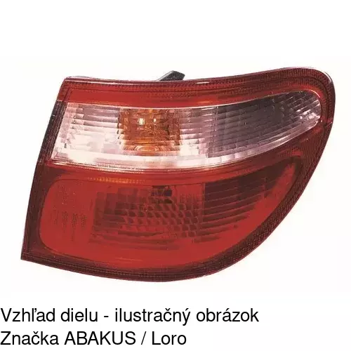 Zadné svetlo POLCAR 275587