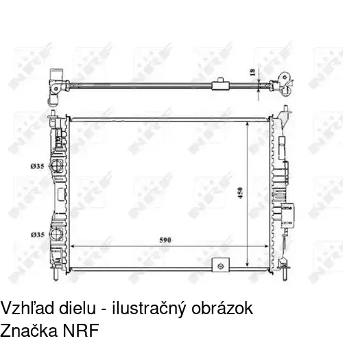 Chladiče vody POLCAR 275908-5