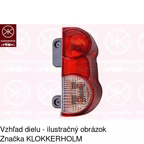 Zadné svetlo 278788-E /POLCAR/ - obr. 1