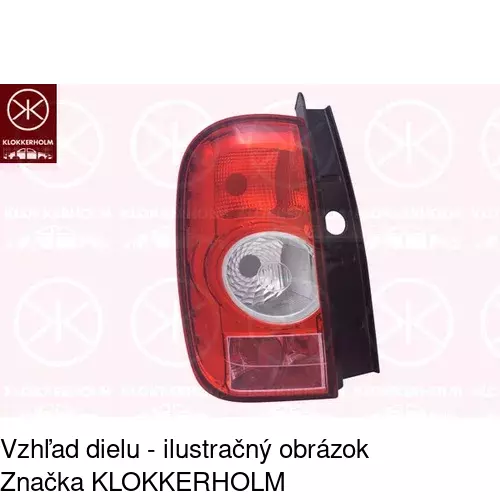 Zadné svetlo 2820870E /POLCAR/ - obr. 4
