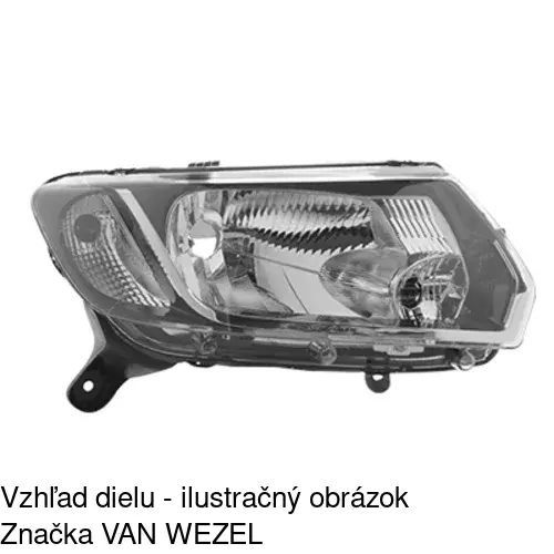 Hlavný reflektor 28B2100E /POLCAR/ - obr. 5
