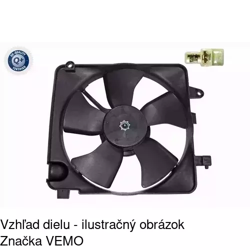 Ventilátory chladičov POLCAR 290323W2X