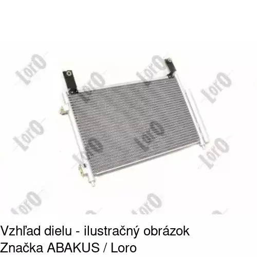 Chladiče klimatizácie 2903K8C1S /POLCAR/ - obr. 2