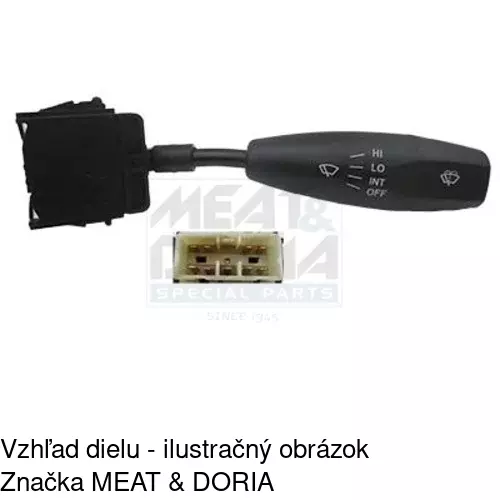 Združený prepínač POLCAR 2912PZW1