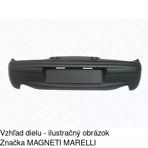 Zadný nárazník POLCAR 300296-Q