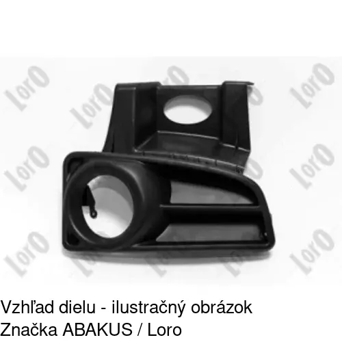 Kryt v nárazníku 300327-4 /POLCAR/ - obr. 1