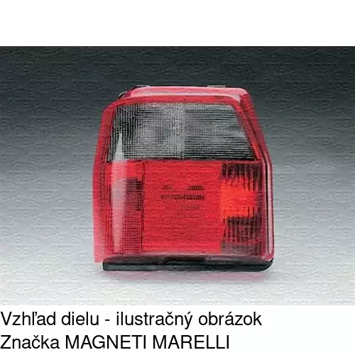 Tienidlo zadného svetla 3016873E /POLCAR/ - obr. 1