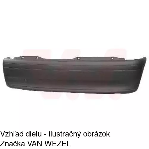 Zadný nárazník 301796 /POLCAR/ - obr. 2